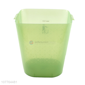 Wholesale household plastic trash can waste paper bin rubbish can