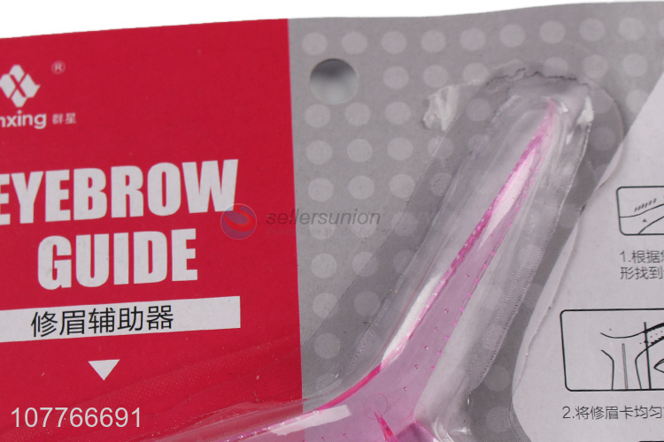 Wholesale three-dimensional eyebrow aids for lazy eyebrow trimmer