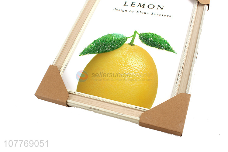 Popular product fruit hanging picture frame wall art decoration frames