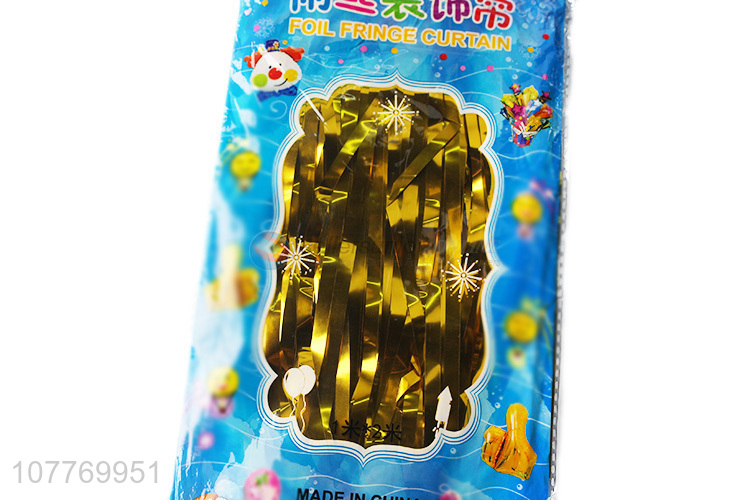 New colorful decorative rain foil curtain for party