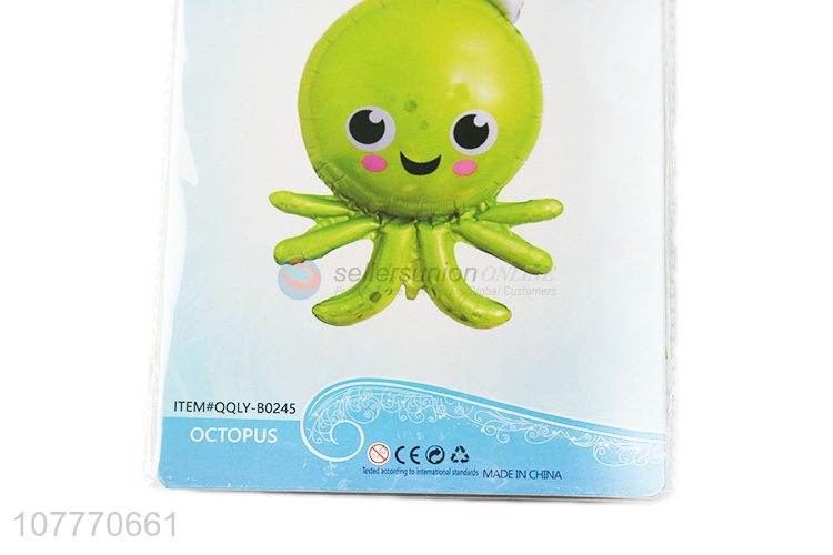 New product octopus animal shape foil balloon for sale