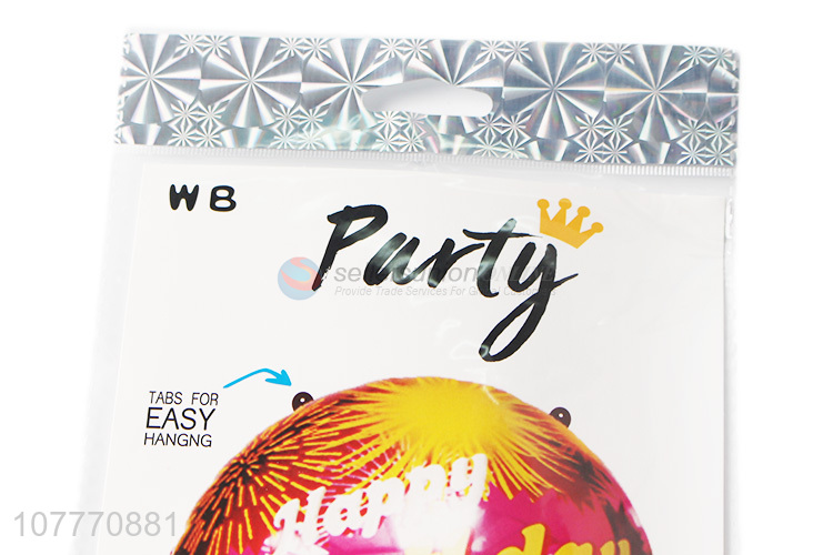 Creative birthday party balloon foil balloon with cheap price