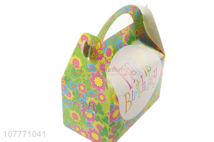 Best selling colourful candy gift packing box for birthday party