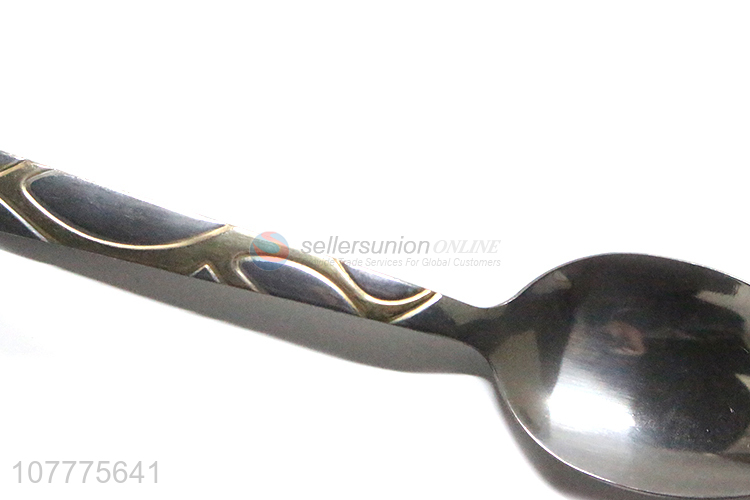 New Style Stainless Steel Dinner Spoon Cheap Soup Spoon