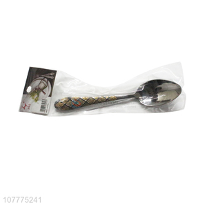 Good Quality Gold-Plated Dinner Spoon Rice Spoon