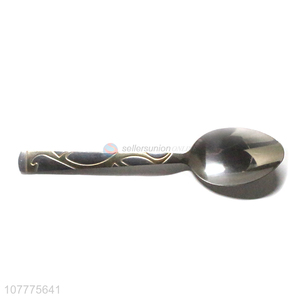 New Style Stainless Steel Dinner Spoon Cheap Soup Spoon