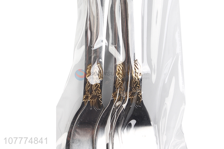 Best Selling Gold-Plated Fork Fashion Dinnerware