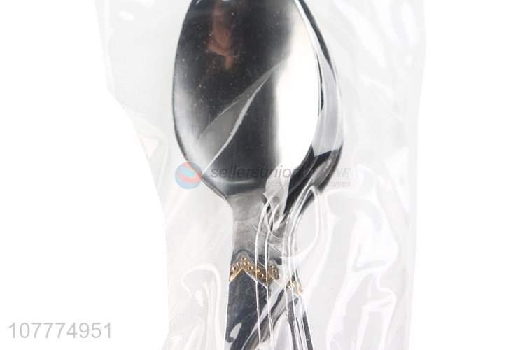 Custom Gold-Plated Tea Spoon Stainless Steel Spoon