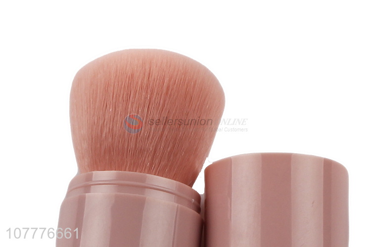 Creative portable makeup brush retractable loose powder brush