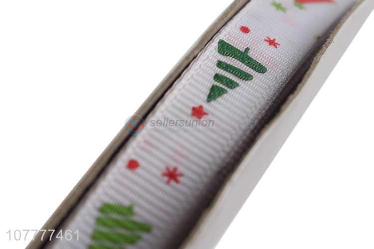 New arrival 10mm holiday grosgrain ribbon decorative Christmas ribbon