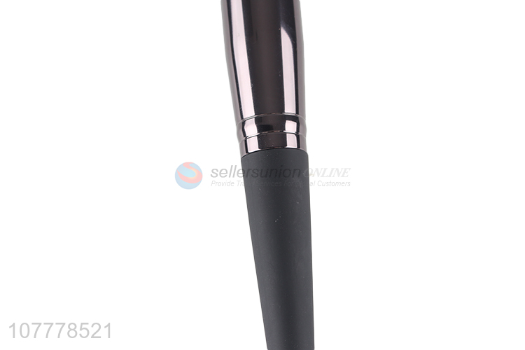 Wholesale black wooden handle double-headed makeup brush