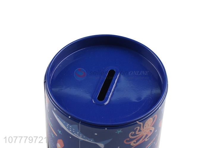 Low Price Tin Piggy Bank Fashion Cylinder Money Box