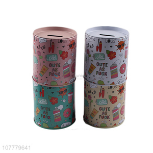 Fashion Printing Ice Cream Pattern <em>Money</em> <em>Box</em> Piggy Bank