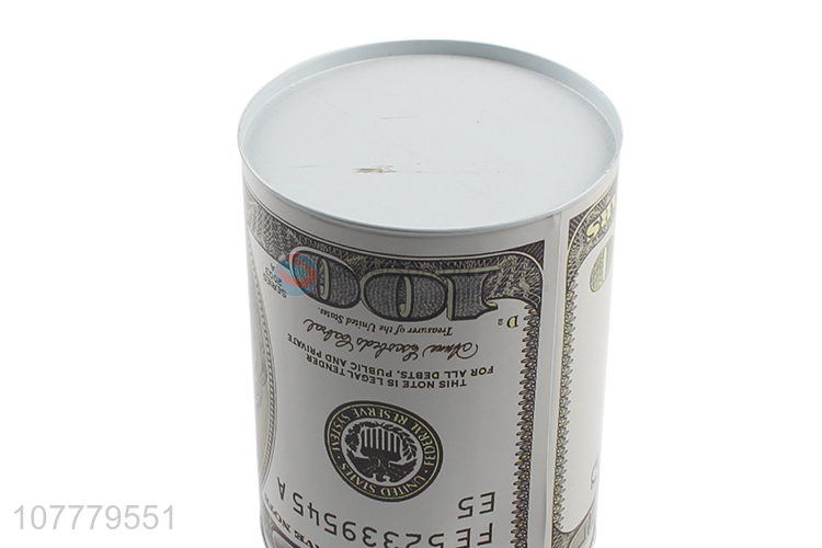 Simple Style Cylinder Piggy Bank Cheap Saving Pot