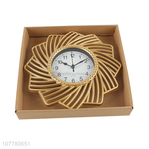 Low price splendid silence quartz wall clock artistic hanging clock