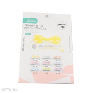 Wholesale eyebrow stencils eyebrow shaping stencils 