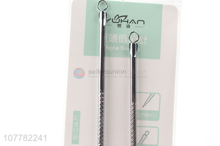 Professional skin care stainless steel blackhead remover acne needle