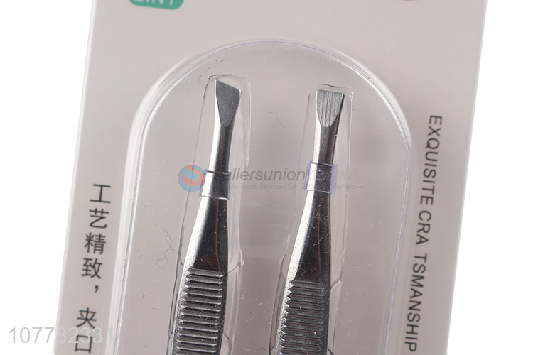 Cheap price convenient eyebrow tweezers set for sale