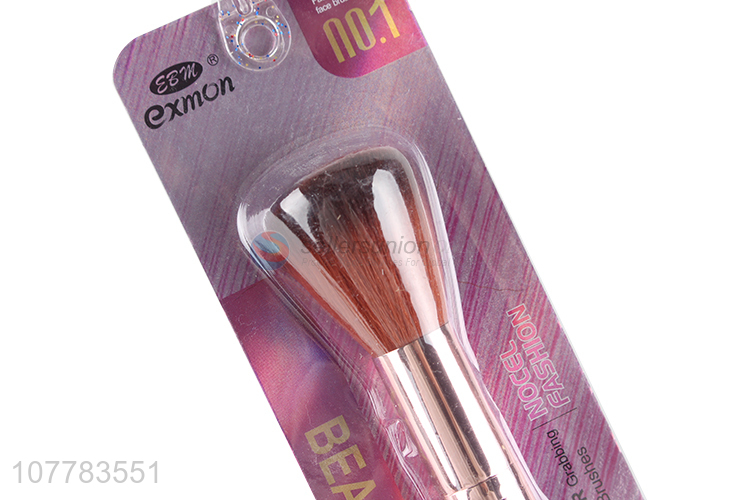 Wholesale cosmetic makeup brush blush brush with diamond handle