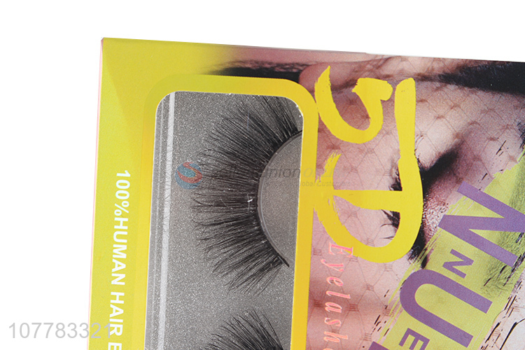 High quality silk synthetic fiber 5D flase eyelash fake eyelashes