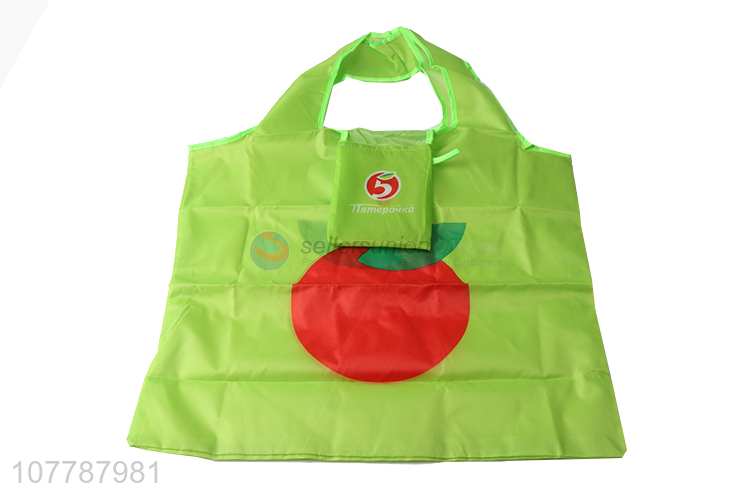 New design colourful shopping bag with apple pattern