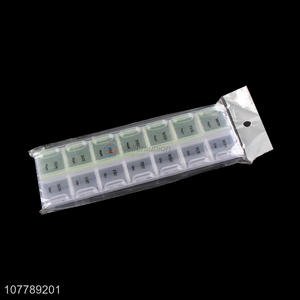 Wholesale 14 compartments pill case weekly 7 days plastic pill box