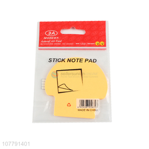 High quality sticky memo pad adhesive note pad for school