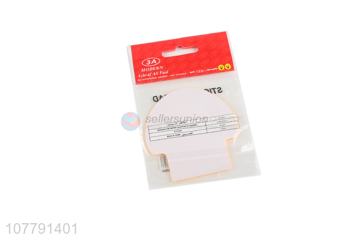 High quality sticky memo pad adhesive note pad for school