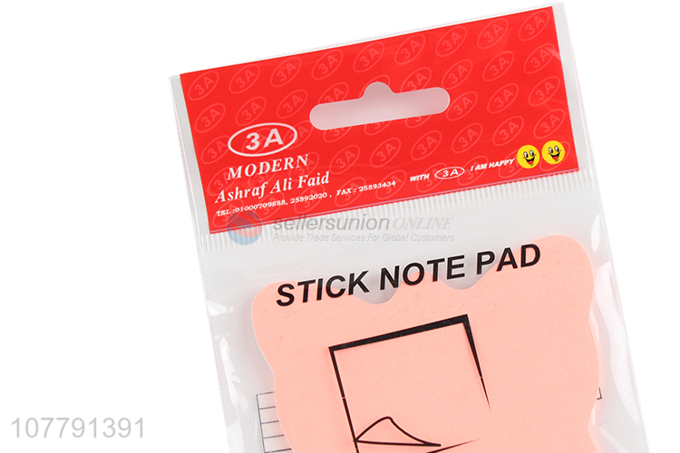 New products custom shape personalized sticky notes post-it notes