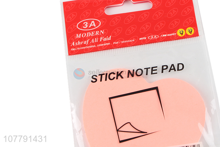 Wholesale cheap creative colorful memo pad sticky note index bookmark