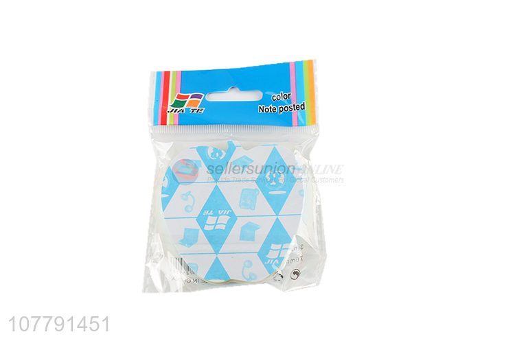 Factory price colorful eco-friendly cute paper sticky note for student