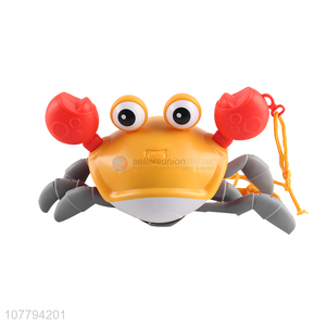 Wholesale children bath toy gear plastic crab toy