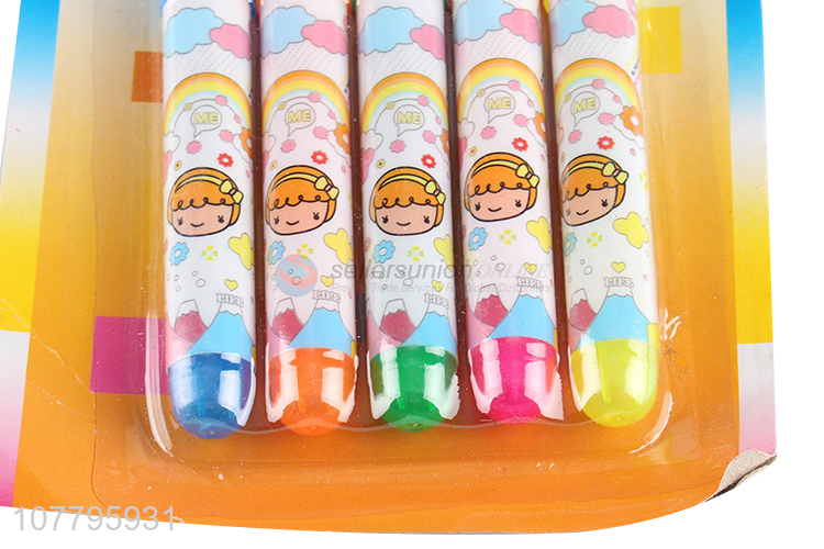 Wholesale color highlighter hand account marker set