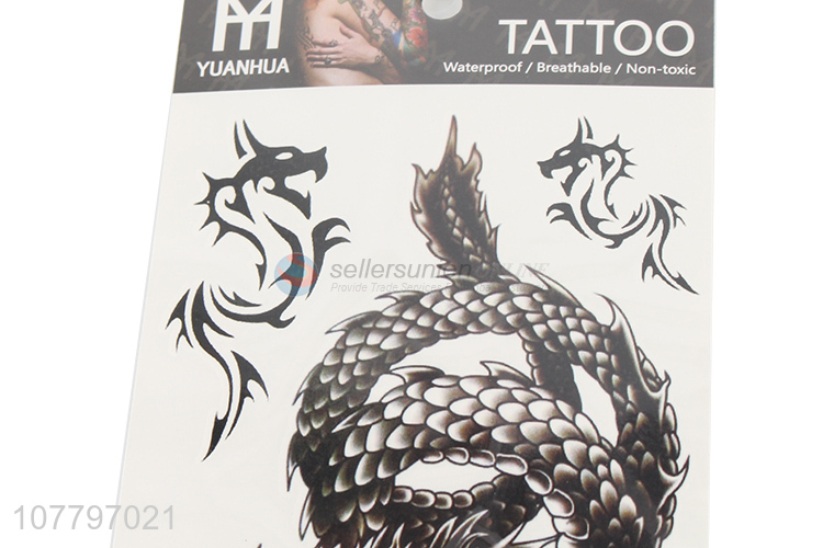 Good quality temporary waterproof body tattoo sticker for men