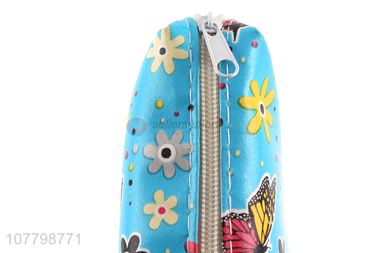 Fashion Flower Pattern Pencil Bag Cheap Pencil Cases