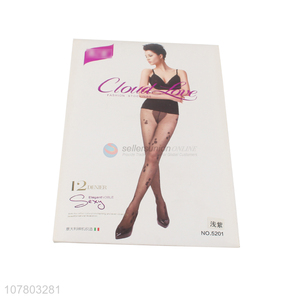 Good Sale Ladies Sexy Jacquard Pantyhose Thin Tights