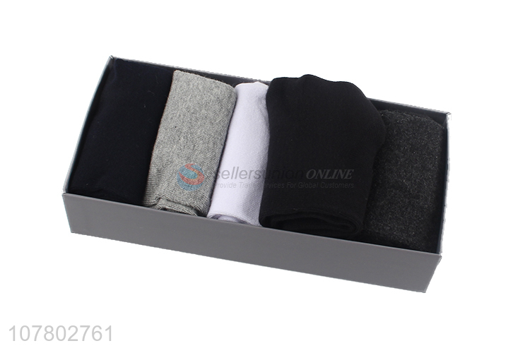 Factory Wholesale Classic Color Cotton Socks For Men