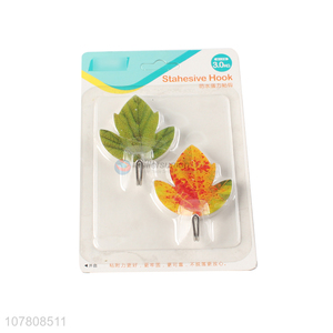 New Design Leaf Shape Adhesive Hook Wholesale