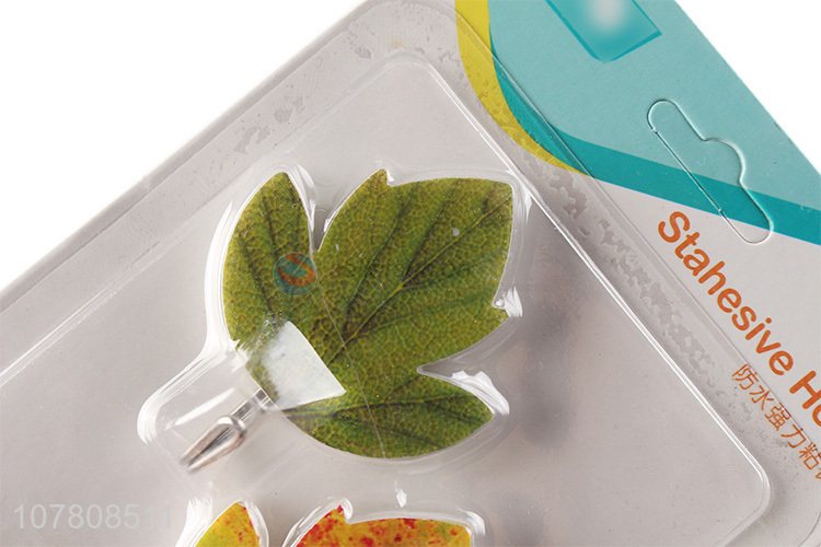 New Design Leaf Shape Adhesive Hook Wholesale