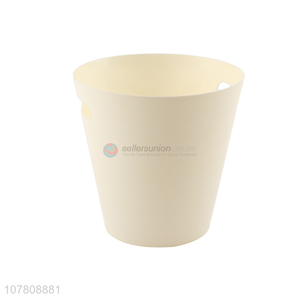 Cheap price beige household plastic trash bin