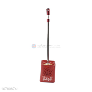 Wholesale cheap price red toilet brush for household