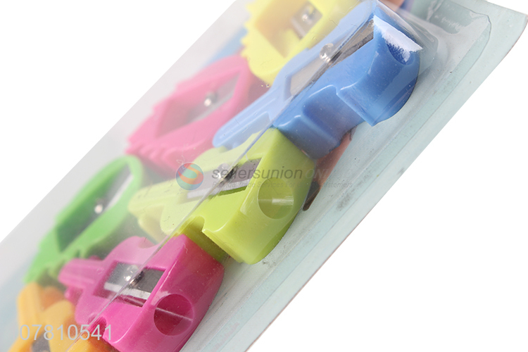 China supplier school stationery guitar shape pencil sharpener