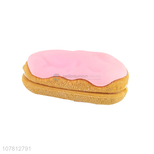 Factory direct sale bread shaped eraser children toy eraser