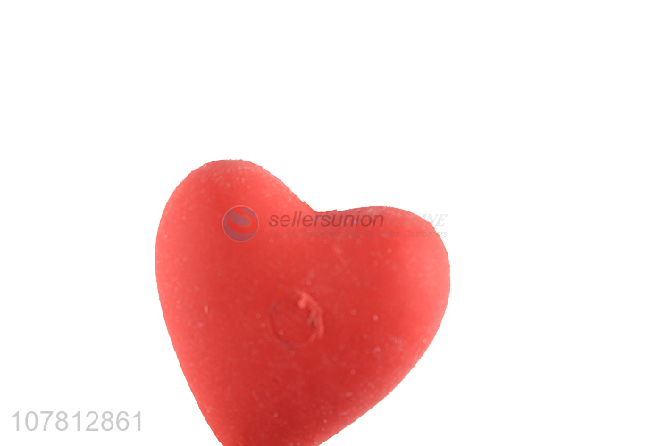 Wholesale eco-friendly heart balloon shaped eraser for boys and girls