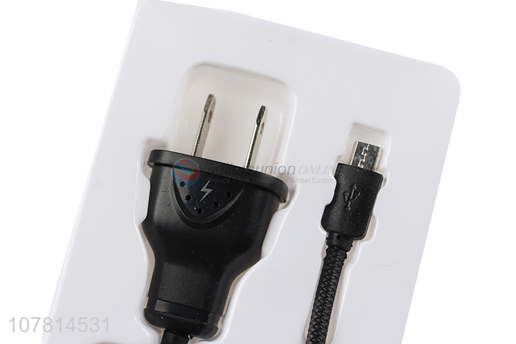 New design black android multi-function mobile phone charging plug