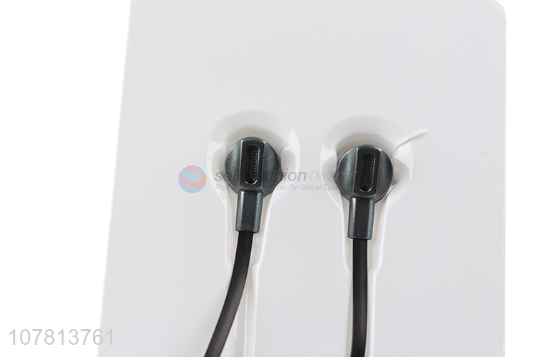 New arrival black in-ear comfortable mobile phone headset