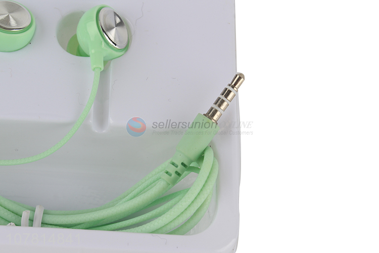 Factory direct sale metal wired in-ear music headphones