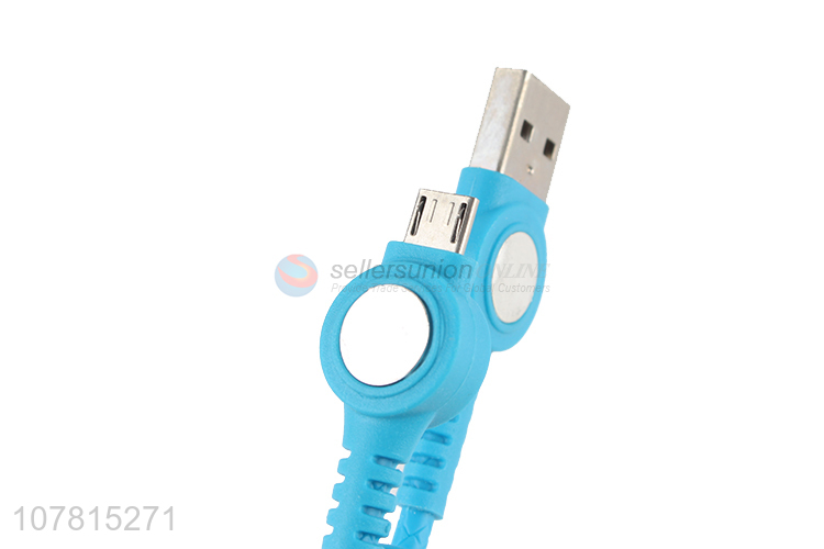 Factory wholesale blue Android mobile phone data cable