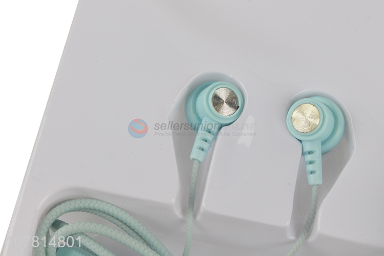 Wholesale multifunctional macaron in-ear headphones