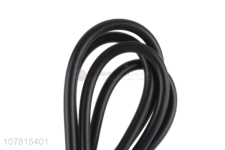 Wholesale black braided single head USB apple data cable